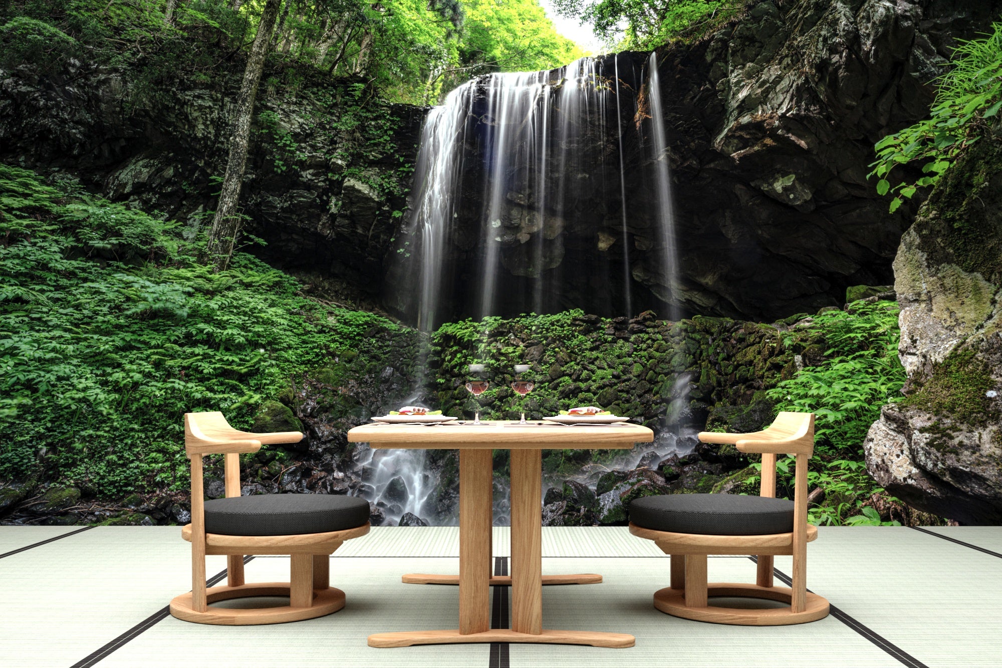 収納ベンチスツール ボタニカル柄 ブラック W89 収納ベンチスツール ボタニカル柄 ブラック W89 【公式通販】